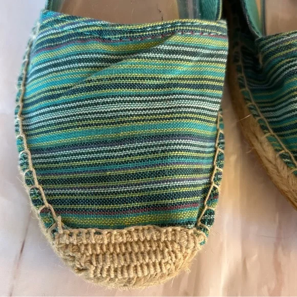 💚OLD NAVY • Striped Canvas Flat Espadrilles - Picture 7 of 12